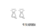Che tu stia cercando un regalo da fare a una persona cara o un gioiello elegante e significativo da indossare, questo paio d'orecchini a forma di gatto in argento sterling 925‰ è una scelta eccellente