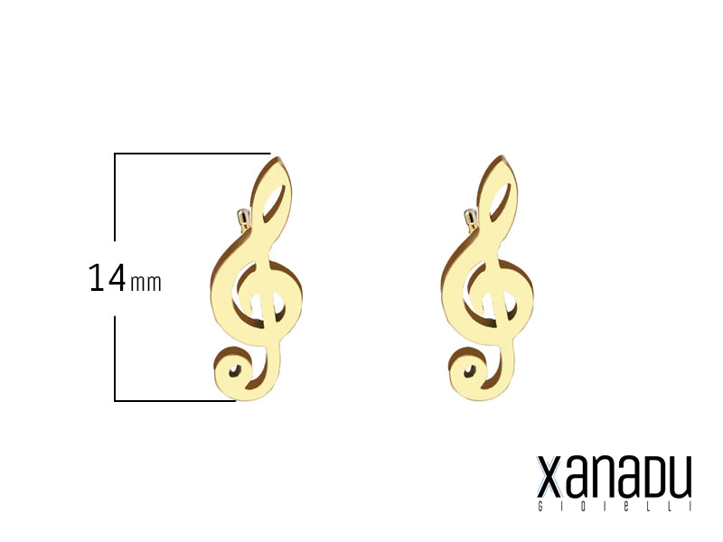 L'orecchino a bottone è realizzato in acciaio inossidabile 304L, un materiale resistente alla corrosione e facile da pulire. Il design a chiave di sol è realizzato con cura e precisione. Il perno è realizzato in acciaio chirurgico, per garantire la massima sicurezza e comfort. Un accessorio ideale per chi ama la musica e desidera un gioiello di alta qualità.