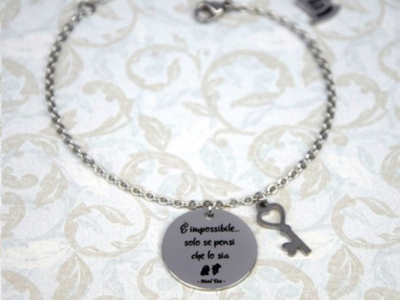 Bracciale Alice in Wonderland è impossibile solo se pensi che lo sia
