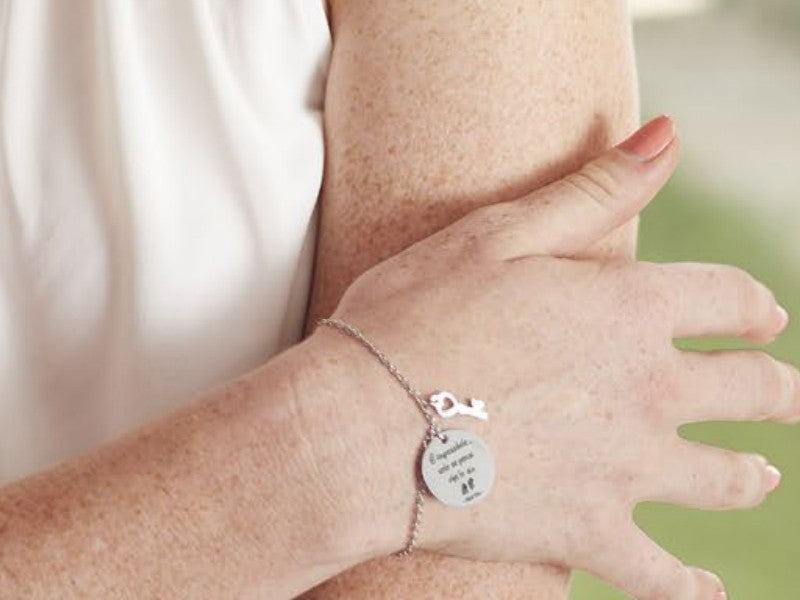 Mad Tea Alice in wonderland stainless steel bracelet