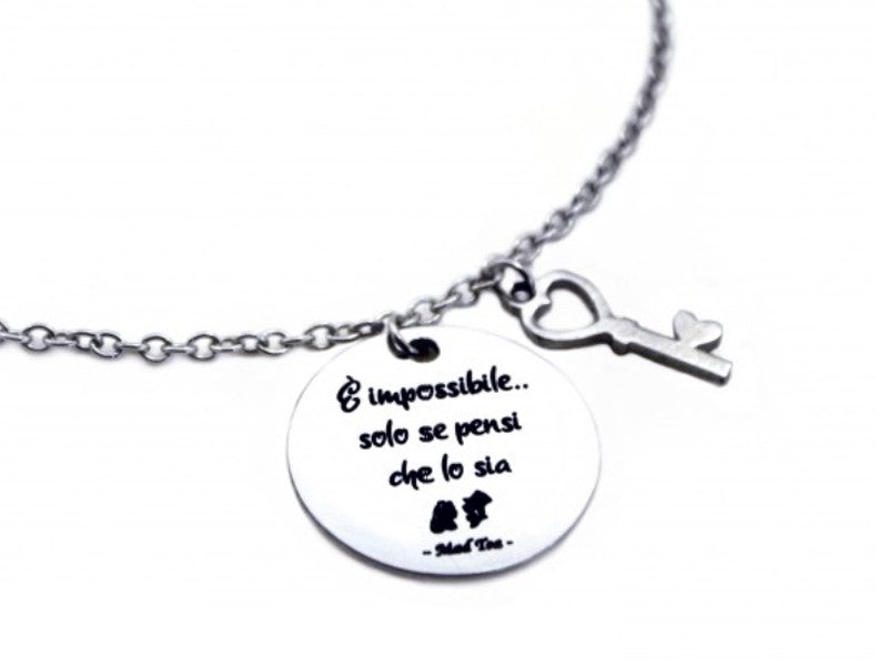 Bracciale "Alice e il Cappellaio Matto"