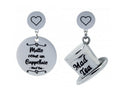Earrings "Mad as a Hatter" 