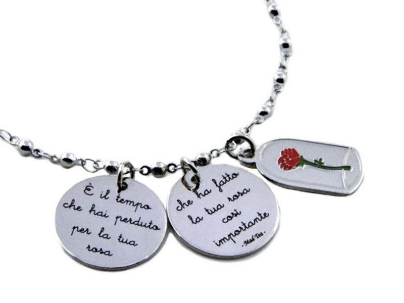 Bracciale "Rosa del Piccolo Principe" by Mad Tea