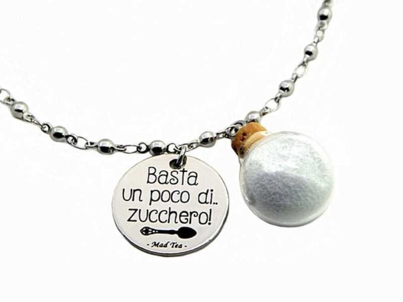 Stainless steel Mary Poppins bracelet with sugar