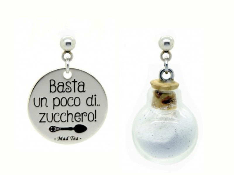 Orecchini dedicati al magico zucchero di Mary Poppins!     ...Basta un poco di zucchero e la pillola va giù..! 