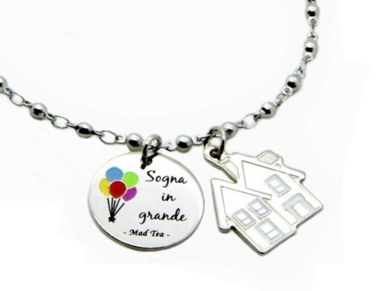 Ciondoli pixar UP del bracciale Sogna in grande collezione Dream Big di Mad Tea