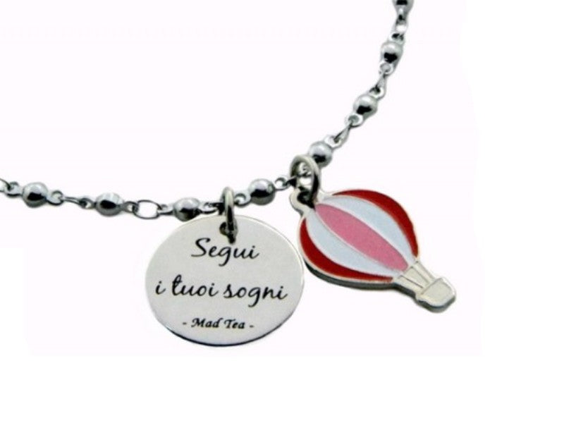 Segui i tuoi sogni bracciale Mongolfiera collezione Dream Big