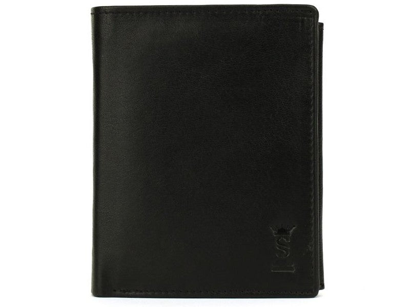 Portafogli ANTI-RFID Verticale da uomo in vera pelle morbidissima