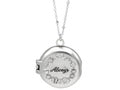 Collana portafoto "Ovunque tu sarai, io ti porterò con me"