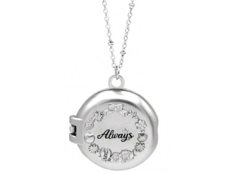 Collana portafoto "Ovunque tu sarai, io ti porterò con me"