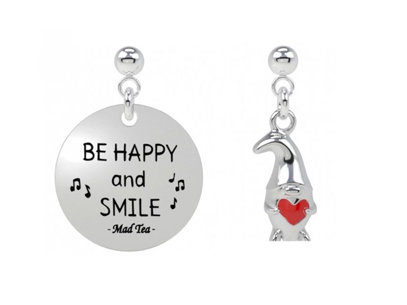 "Sorridi, la felicità parte sempre da te!"  Questi orecchini sono ispirati ai Sette Nani di Biancaneve che con il loro umore sempre allegro affrontano anche le più dure giornate di lavoro con sorrisi ed allegria.