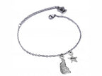 Dream is Possible! I sogni possono diventare realtà, dipende solo da noi e da quanto impegno e tenacia mettiamo nel raggiungerli! Bracciale con il piccolo Dumbo e stellina con incisa la parola "dream" a richiamo del suo grande sogno di diventare una vera star del circo.