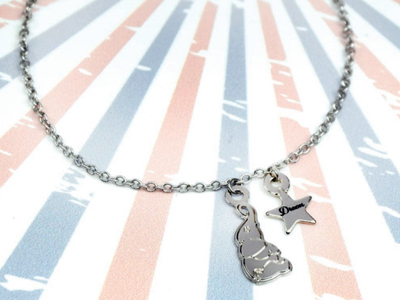 Stainless steel Dumbo bracelet by Dreamland collection
