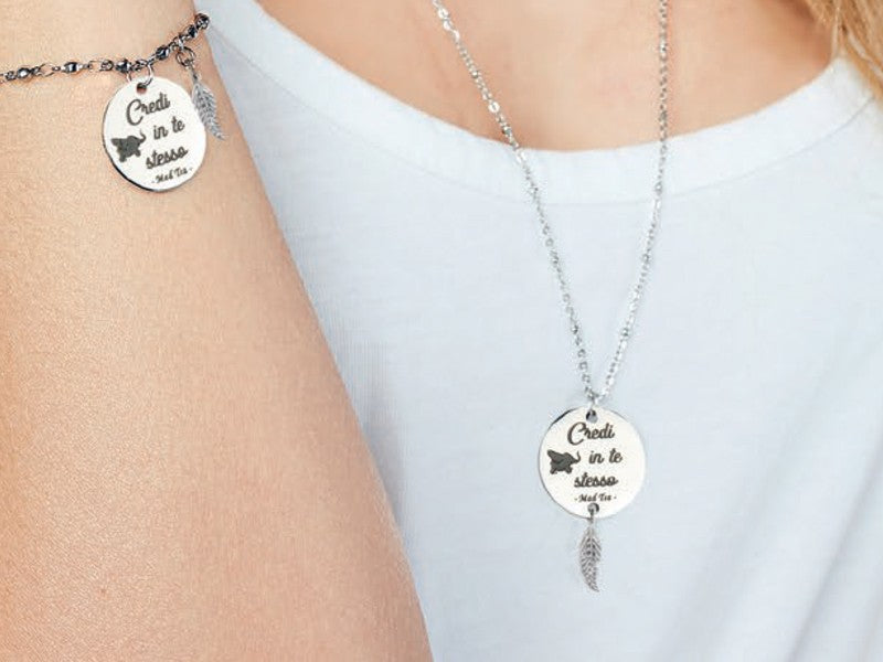 Parure credi in te stesso di Dumbo con piuma