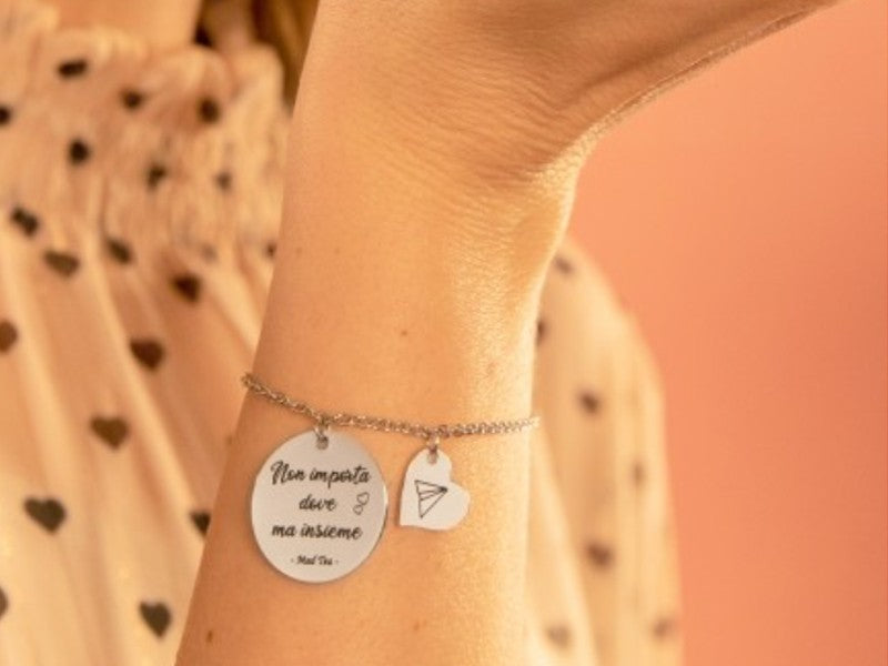 Bracciale non importa dove ma insieme collezione Wanderlust di Mad Tea