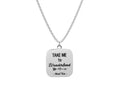 TAKE ME TO WONDERLAND ❤️  Un simpatico cartello da autostoppista per arrivare nel magico mondo di Alice: Wonderland!  Collana con ciondolo a forma di cartello con incisa la frase "Take me to Wonderland".
