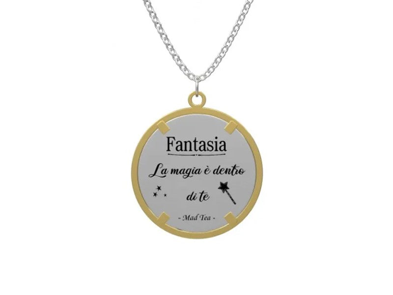 FANTASIA è hope, la speranza ❤️  La magia è dentro di te!  Questa collana è ispirata al fantastico mondo di Fantasia tratto dal romanzo de “La storia infinita” e rappresenta la speranza.