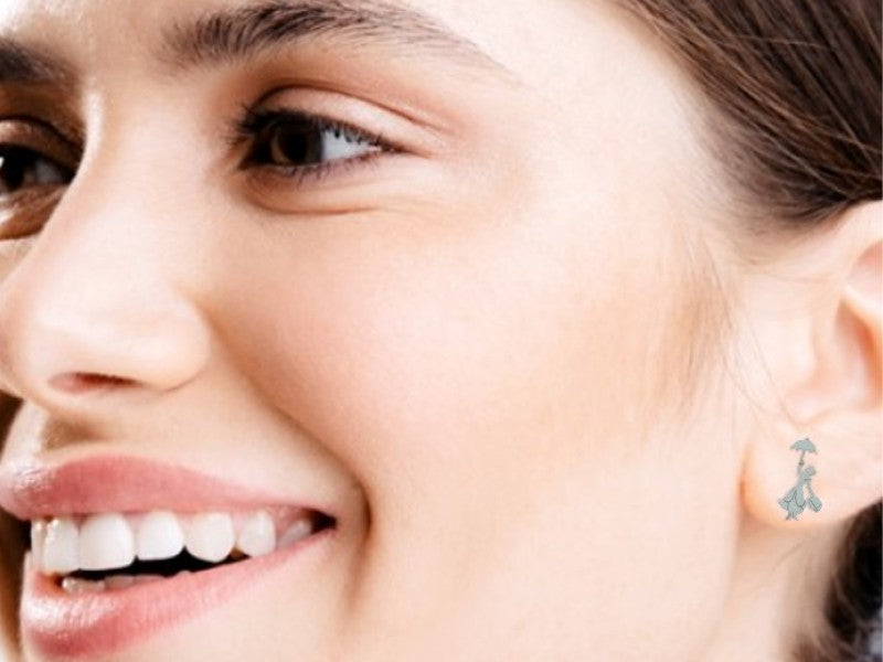 Orecchini "Fly with Mary Poppins" collezione orecchini da favola di mad tea