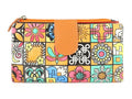 Origami Paint Large women's wallet in genuine leather 
