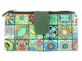 Origami Paint Large women's wallet in genuine leather 