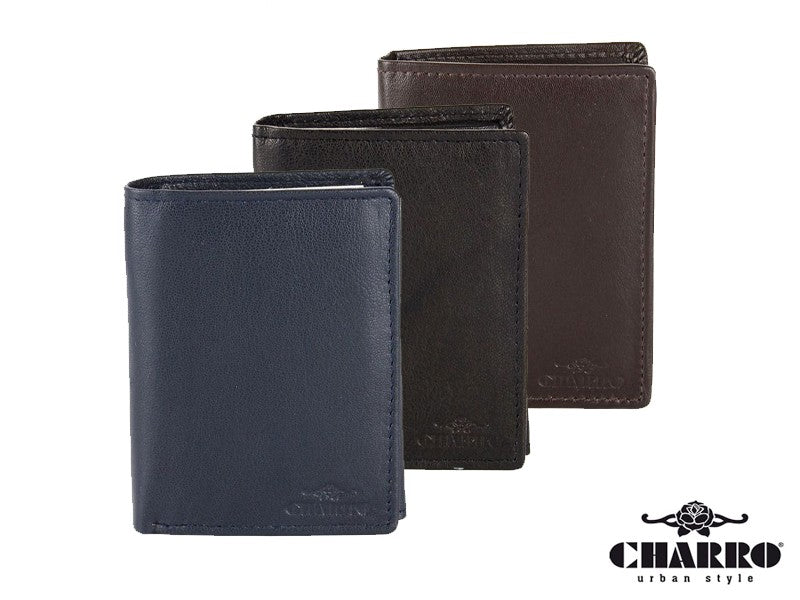 Portafoglio Charro Verticale da Uomo in vera pelle