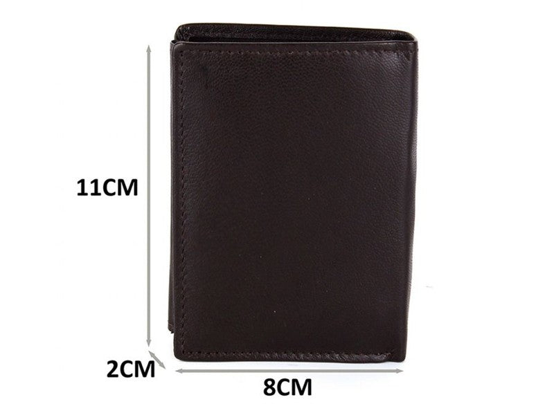 Portafoglio Charro Verticale da Uomo in vera pelle