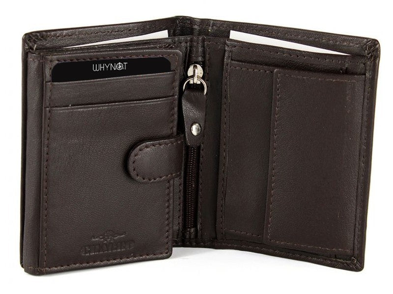 Portafoglio Charro Verticale da Uomo in vera pelle