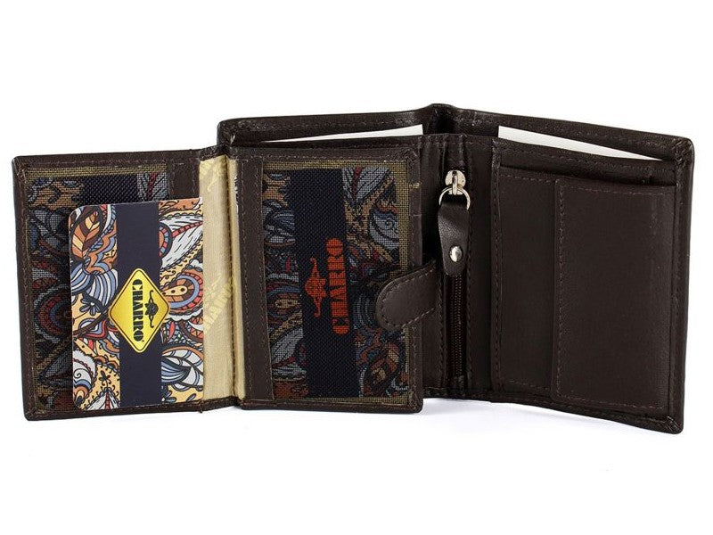 Charro Vertical Men's Wallet in genuine leather