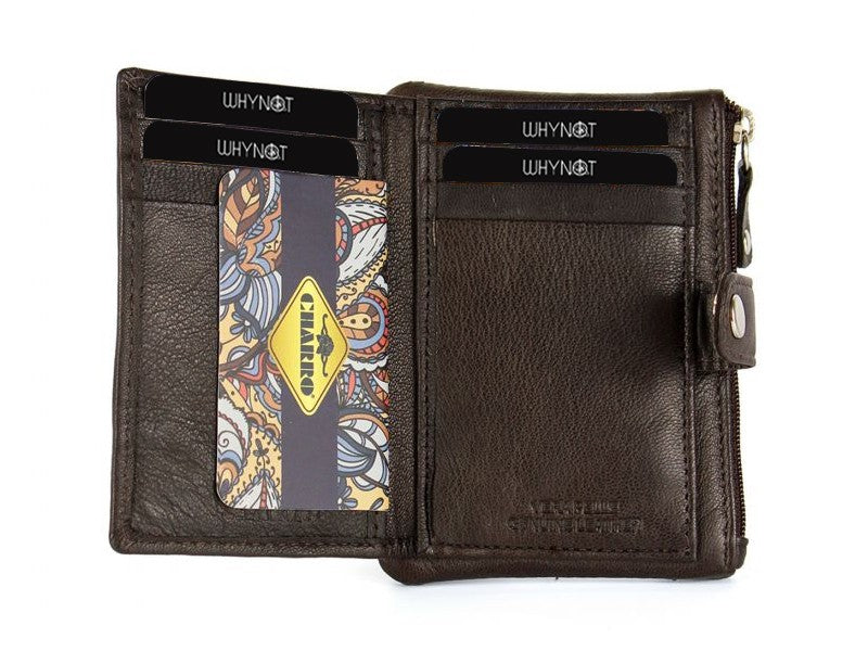 Portafoglio / Portacarte Charro da uomo in vera pelle