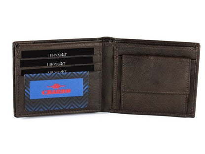 Charro men's wallet in genuine leather 