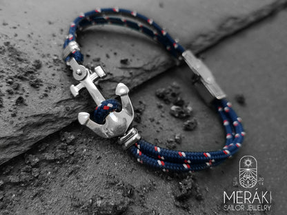 Meraki Stainless steel anchor bracelet
