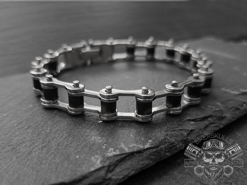 Bracciale Bike chain Dakota catena di bicicletta in acciaio