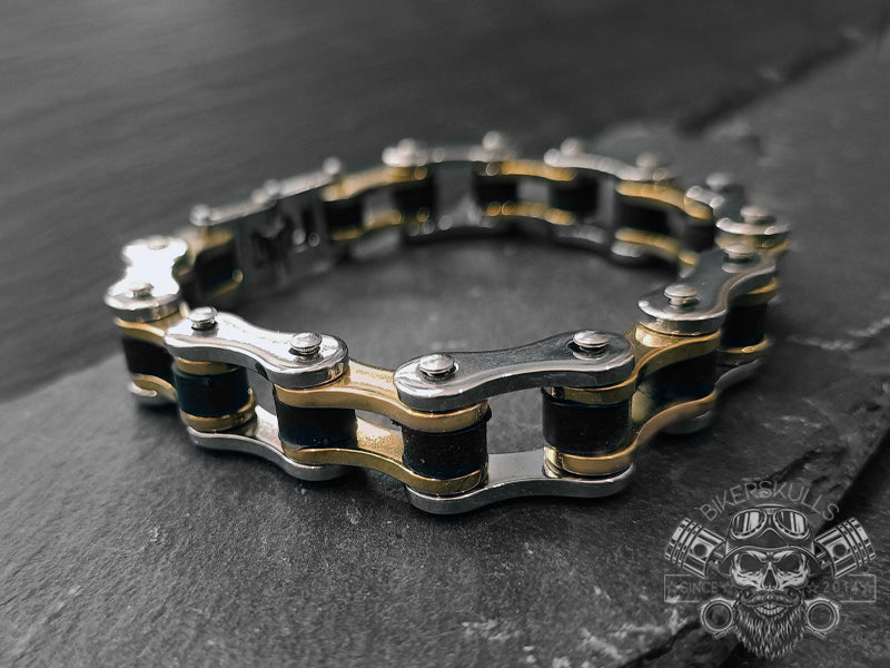 Bracciale Bike chain Escorpión catena di bicicletta in acciaio