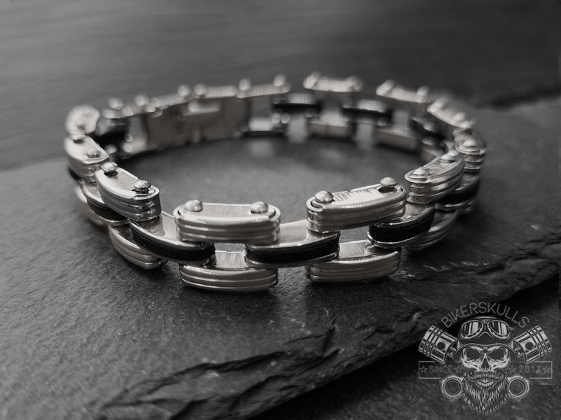 Bracciale Bike chain Laguerta catena di bicicletta in acciaio