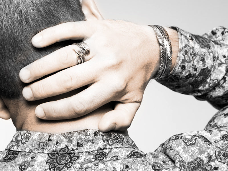 Anello e bracciale unisex Believe ispirato alla piuma di Dumbo by Mad Tea