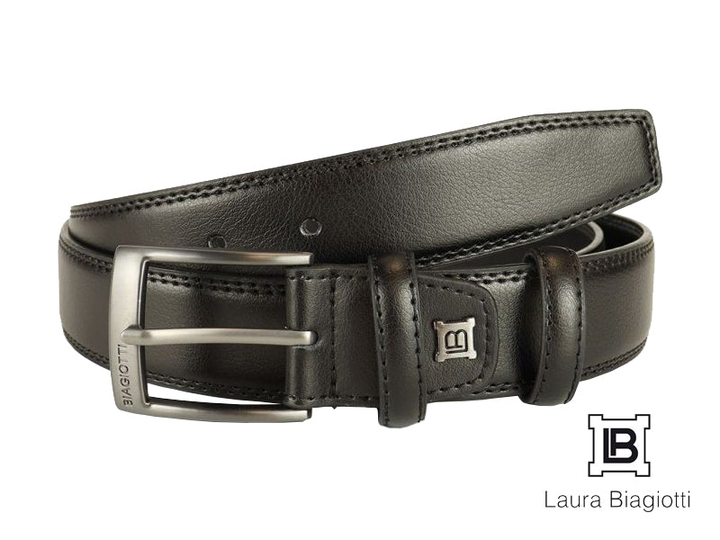 Laura Biagiotti men's wallet and belt gift set with box 