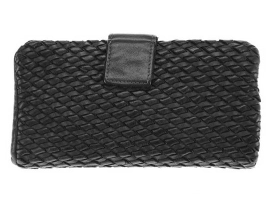 Origami Women's Wallet in genuine woven leather XL 