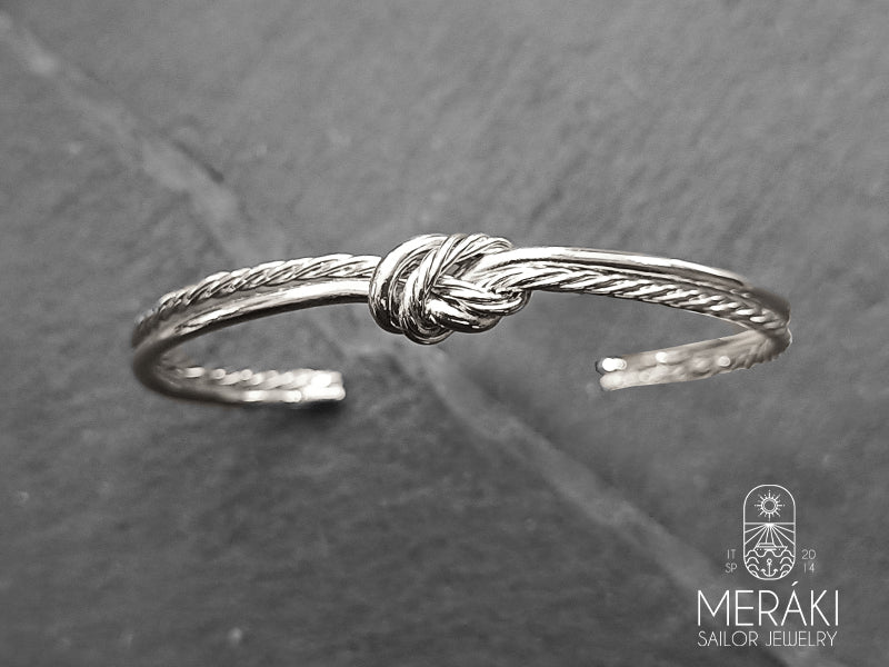 Bracciale meraki bangle con nodo