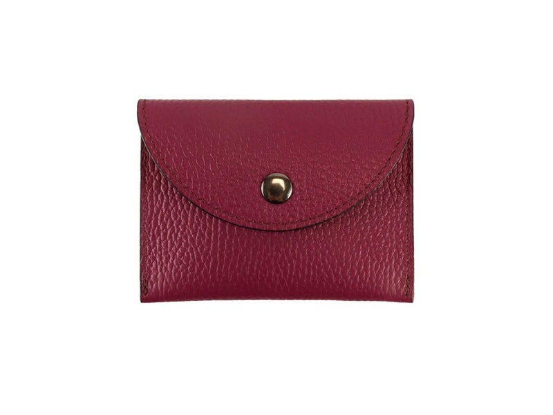 Origami women's wallet / card holder in genuine leather 