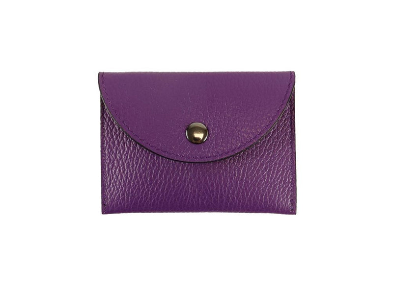 Origami women's wallet / card holder in genuine leather 