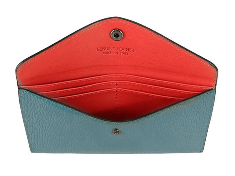 Wallet / Card Holder Origami letter envelope in genuine leather 