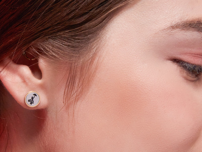 Orecchini Perfetta come te collezione Mary poppins di Mad Tea