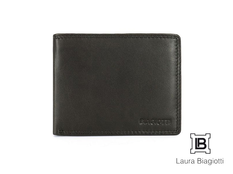 Laura Biagiotti men's wallet and belt gift set with box 